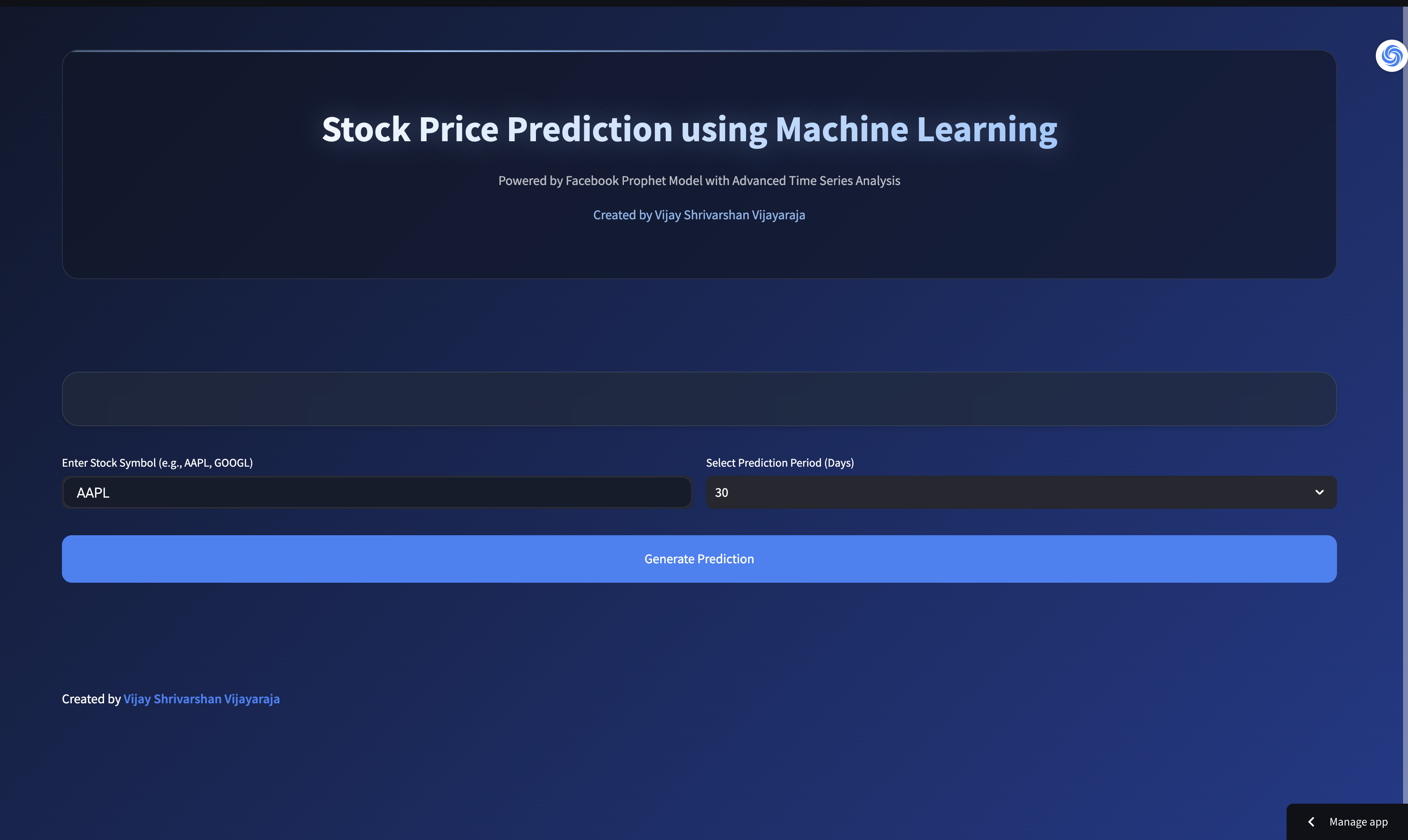 Stock Price Prediction Project