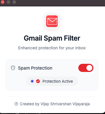 Gmail Spam Filter